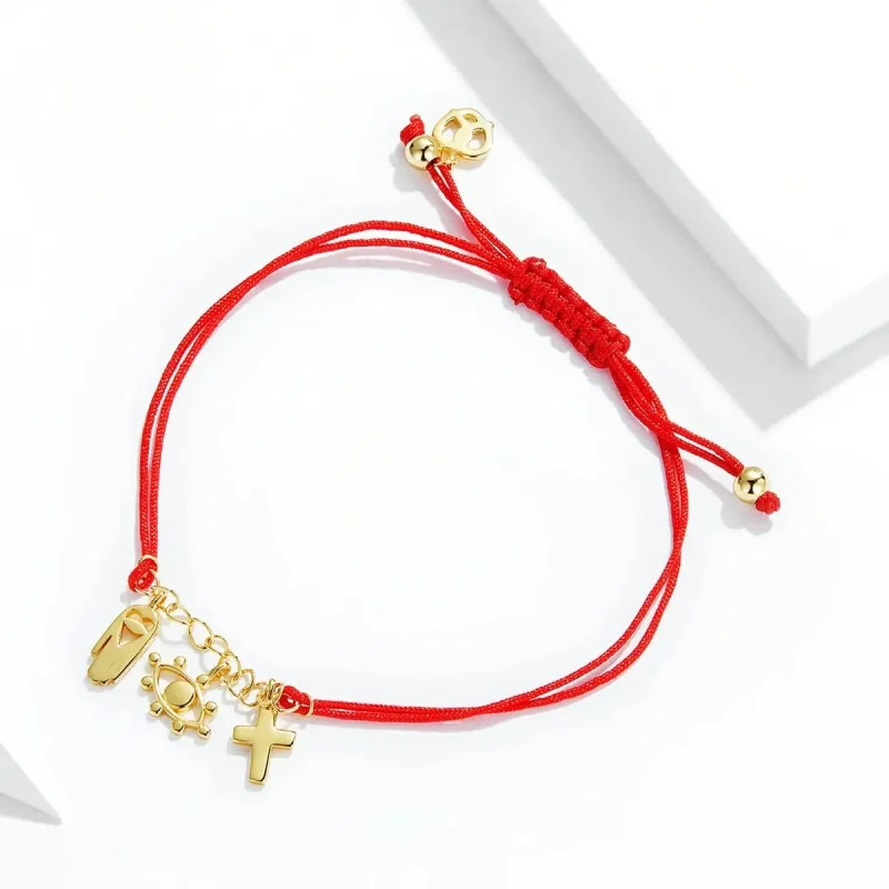(zdjęcie do) Bransoletka Typu Pandora symbol szczęścia - SCB226 - Wyświetl 3