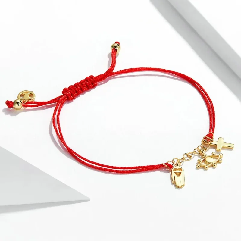 (zdjęcie do) Bransoletka Typu Pandora symbol szczęścia - SCB226 - Wyświetl 4