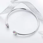 Otwarta bransoletka bangle Pamięć jednorożca - SCB082