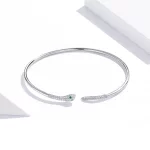 Otwarta bransoletka bangle Wąż - SCB206
