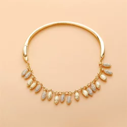 Bransoletka Pandora Shine Bangle, Cyrkonia Sześcienna
