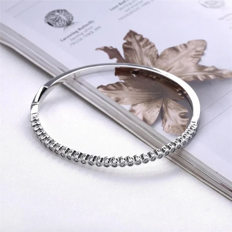 (zdjęcie do) Powabna bransoletka bangle | PANDORA - Wyświetl 2