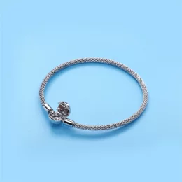 Srebrna bransoletka Mesh Moments - 596543 - Bransoletki PANDORA