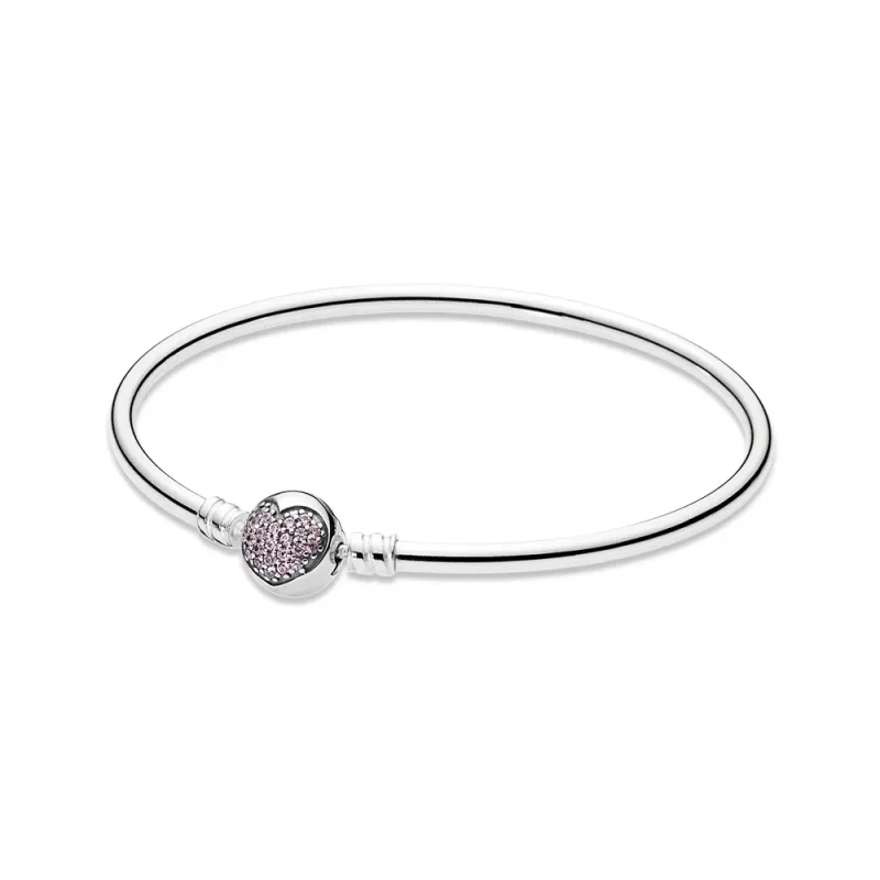 (zdjęcie do) Circle of love, różowy cz - Pandora PL