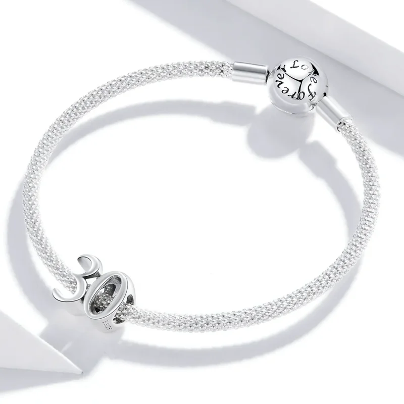 (zdjęcie do) Charms Typu Pandora 30 urodziny - SCC1622 - Wyświetl 3