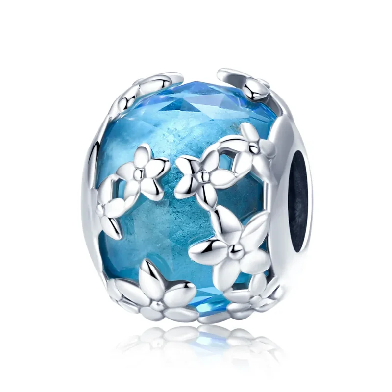 (zdjęcie do) Charms Typu Pandora Akwamaryn Spowiedź Daisy - SCC878