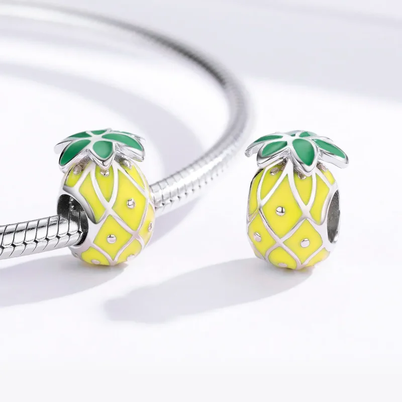 (zdjęcie do) Charms Typu Pandora Ananas - BSC128 - Wyświetl 3