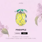 Charms Typu Pandora Ananas - BSC128