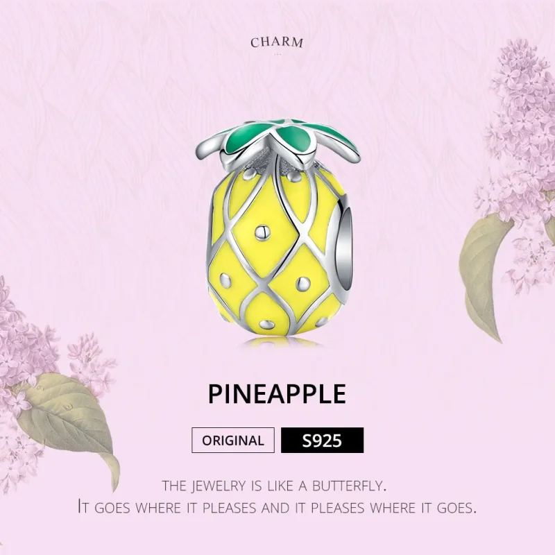 (zdjęcie do) Charms Typu Pandora Ananas - BSC128 - Wyświetl 5