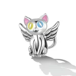Charms Typu Pandora Anioł Kot - SCC2299