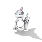 Charms Typu Pandora Anioł Kot - SCC2299