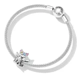 Charms Typu Pandora Anioł Kot - SCC2299