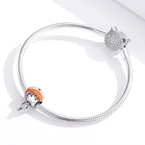 Charms Typu Pandora Anioł w bieli - Pielęgniarka - SCC1548