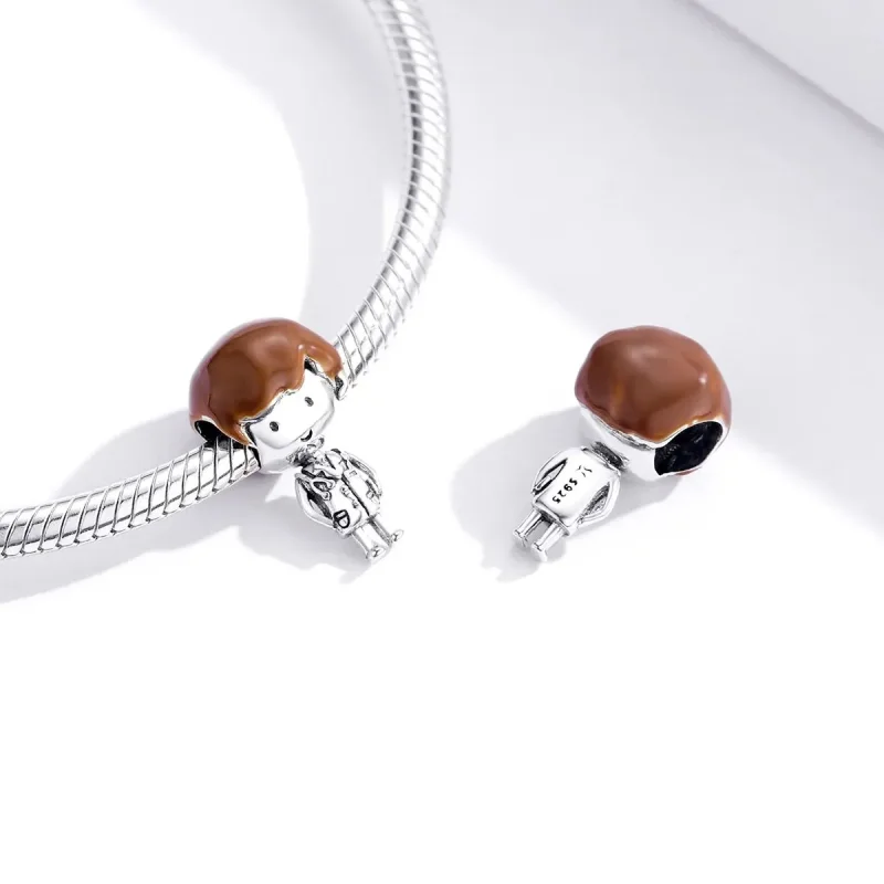 (zdjęcie do) Charms Typu Pandora Anioł W Bielu - SCC1549 - Wyświetl 2