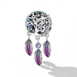 Charms Typu Pandora Łapacz snów Drzewo Życia - SCC2268