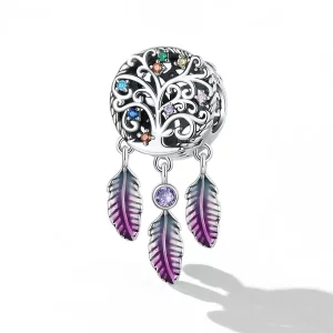 Charms Typu Pandora Łapacz snów Drzewo Życia - SCC2268