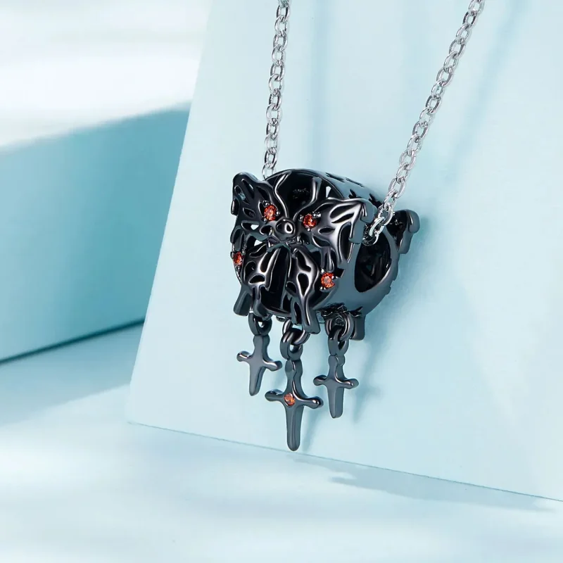 (zdjęcie do) Charms Typu Pandora Łapacz snów motyl - SCC2383 - Wyświetl 2