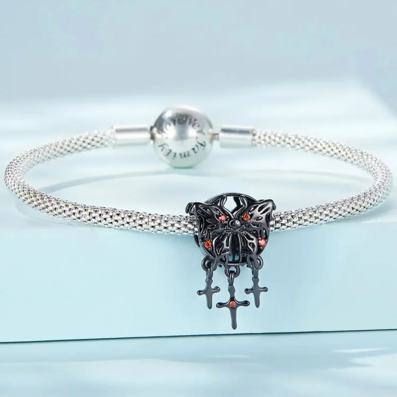 (zdjęcie do) Charms Typu Pandora Łapacz snów motyl - SCC2383 - Wyświetl 3