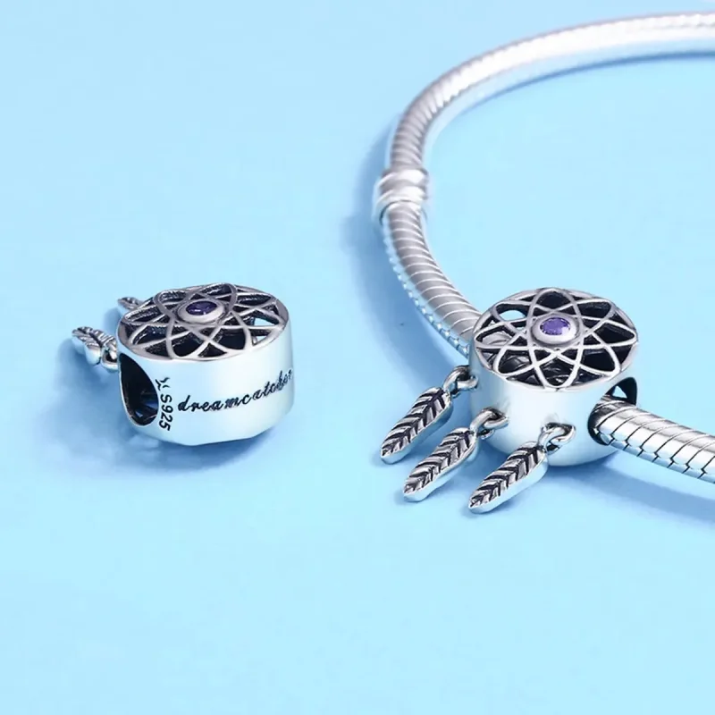 (zdjęcie do) Charms Typu Pandora łapacz snów - SCC330 - Wyświetl 5