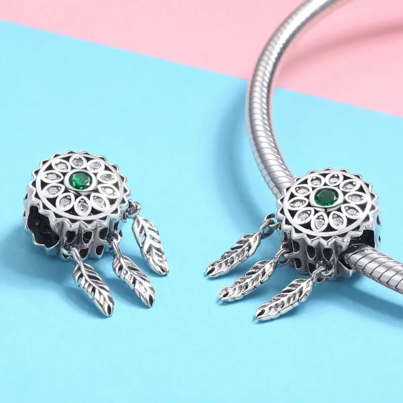 (zdjęcie do) Charms Typu Pandora łapacz snów - SCC893 - Wyświetl 3