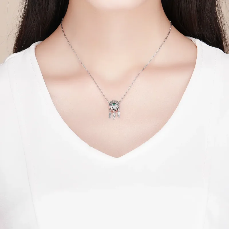 (zdjęcie do) Charms Typu Pandora łapacz snów - SCC893 - Wyświetl 5