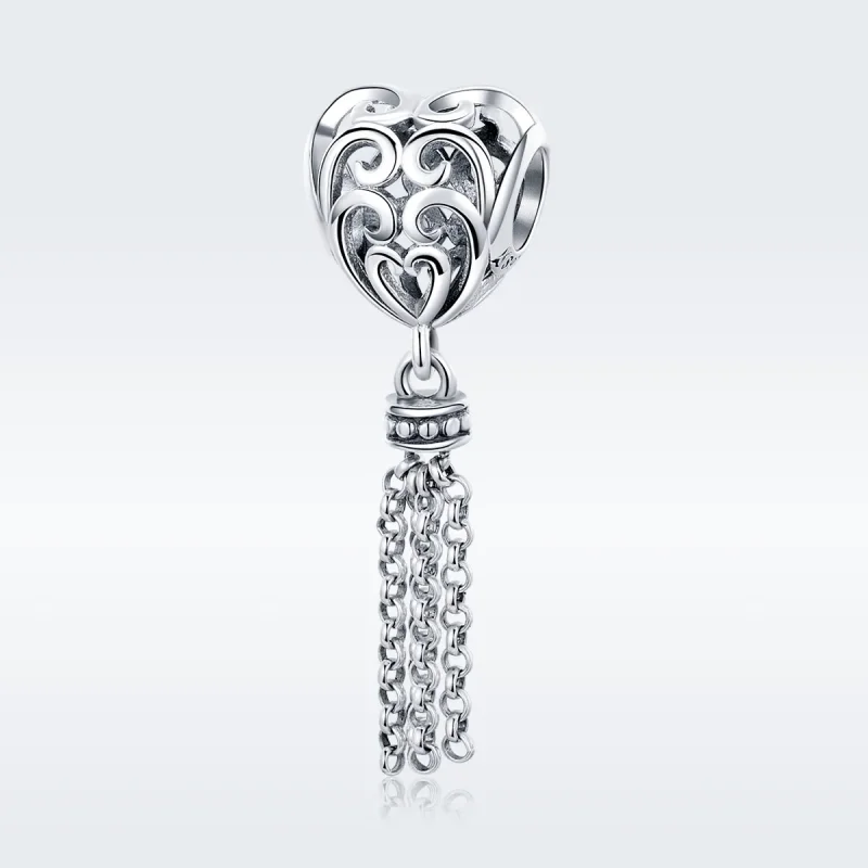 (zdjęcie do) Charms Typu Pandora Ażurowy łapacz snów - SCC722 - Wyświetl 3