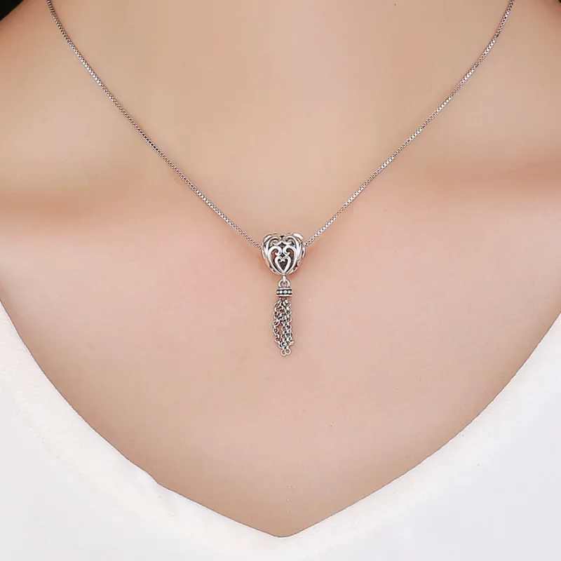 (zdjęcie do) Charms Typu Pandora Ażurowy łapacz snów - SCC722 - Wyświetl 5