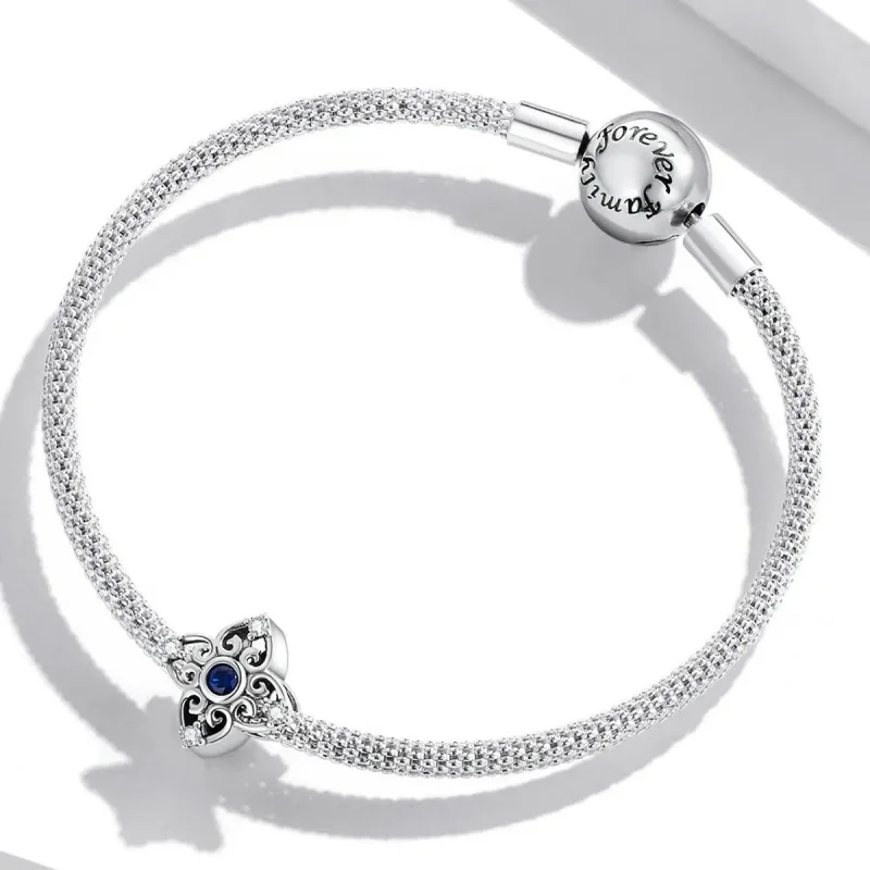 (zdjęcie do) Charms Typu Pandora Ażurowy wzór Retro - SCC2128 - Wyświetl 3