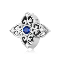 Charms Typu Pandora Ażurowy wzór Retro - SCC2128