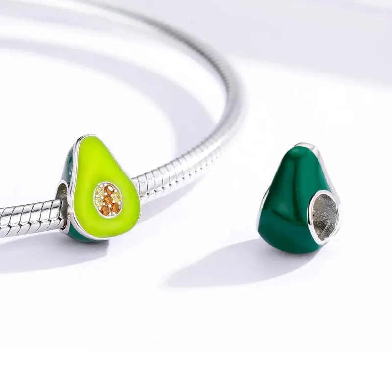 (zdjęcie do) Charms Typu Pandora Awokado - BSC129 - Wyświetl 3
