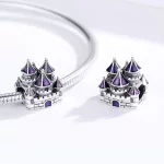 Charms Typu Pandora Bajkowy zamek - BSC122