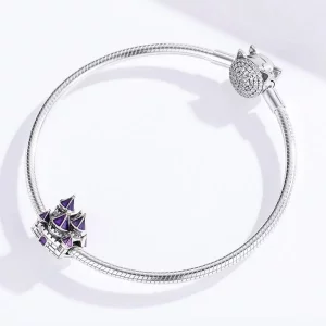 Charms Typu Pandora Bajkowy zamek - BSC122