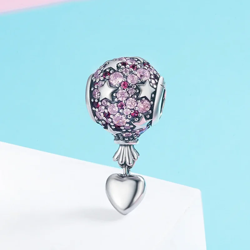 (zdjęcie do) Charms Typu Pandora Balon spowiedzi - SCC517 - Wyświetl 3