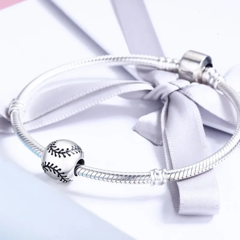 (zdjęcie do) Charms Typu Pandora Baseballowa pasja - SCC449 - Wyświetl 4