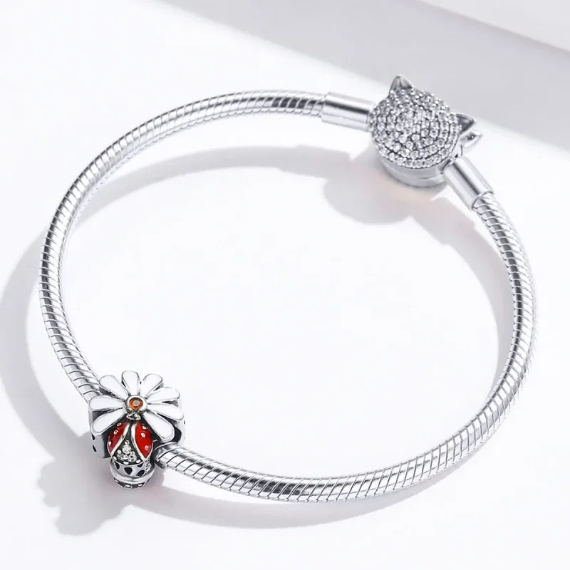 (zdjęcie do) Charms Typu Pandora Biedronka - SCC1276 - Wyświetl 4