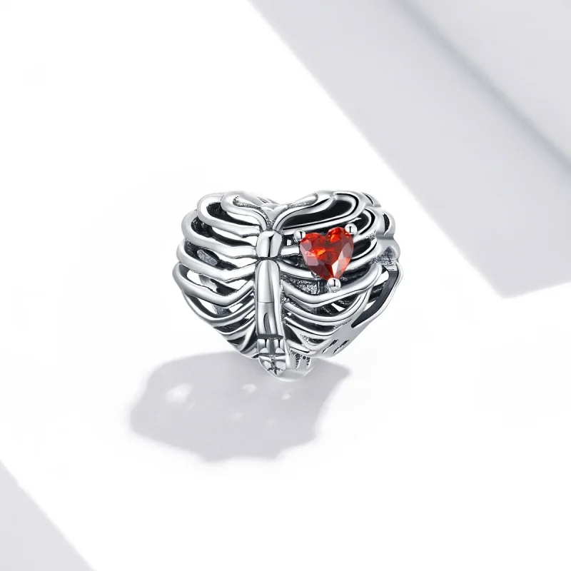 (zdjęcie do) Charms Typu Pandora Bijące serce - SCC1764 - Wyświetl 2