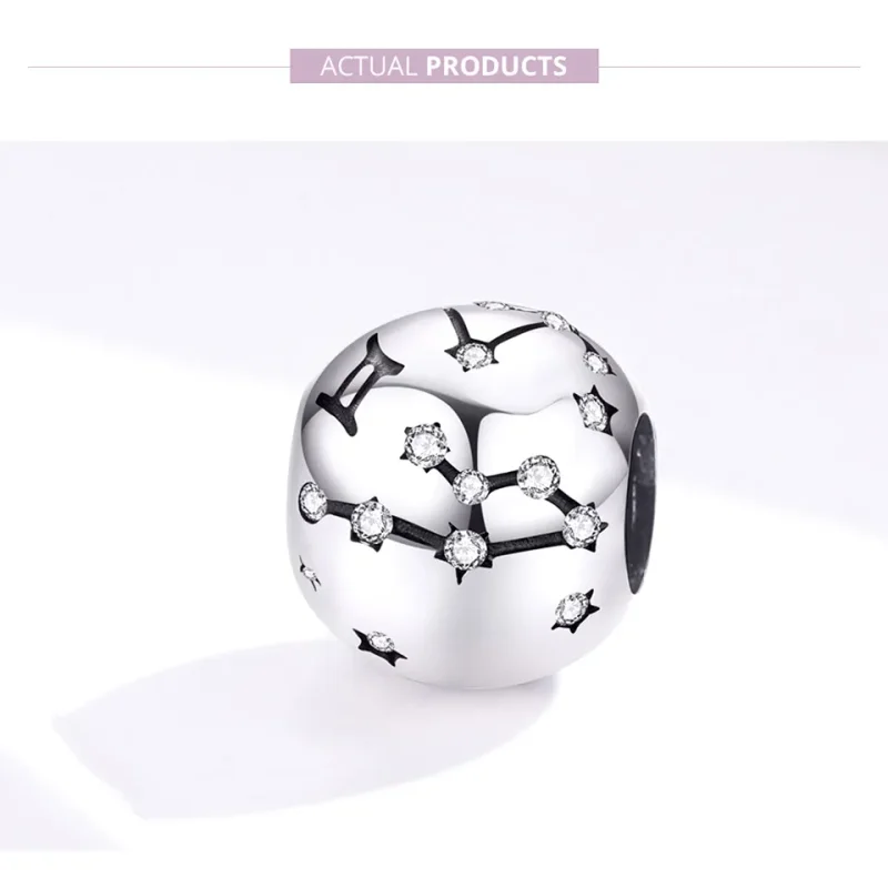 (zdjęcie do) Charms Typu Pandora Bliźnięta - SCC1218-3 - Wyświetl 2