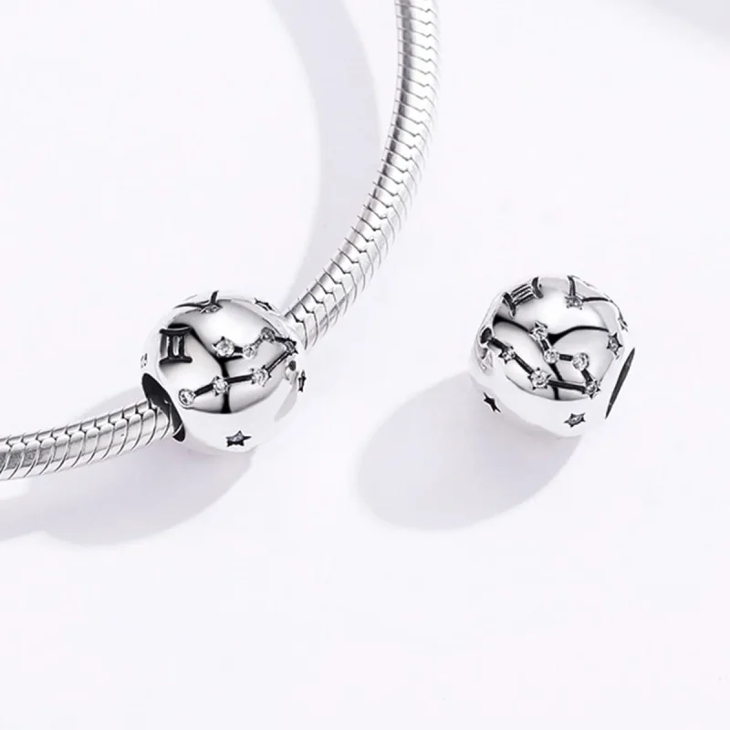 (zdjęcie do) Charms Typu Pandora Bliźnięta - SCC1218-3 - Wyświetl 4