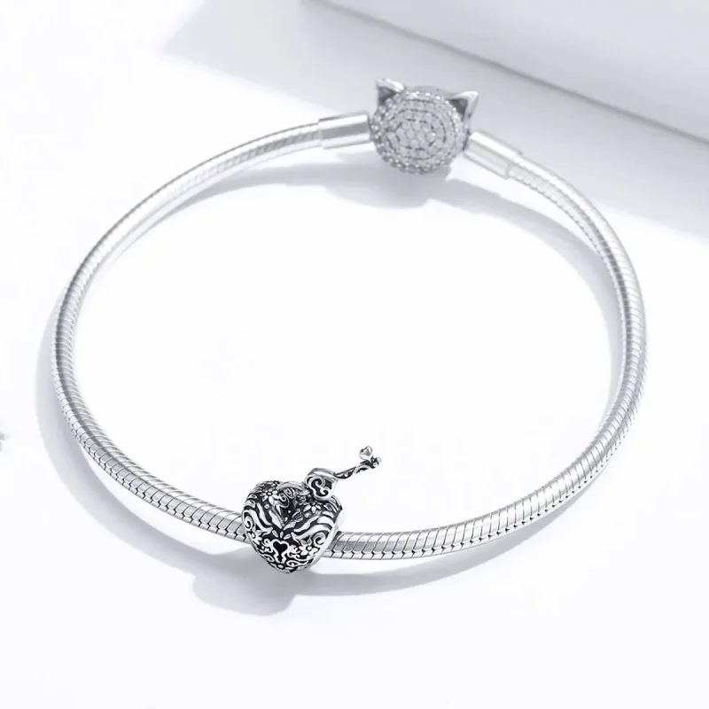 (zdjęcie do) Charms Typu Pandora Blokada serca - SCC1447 - Wyświetl 3