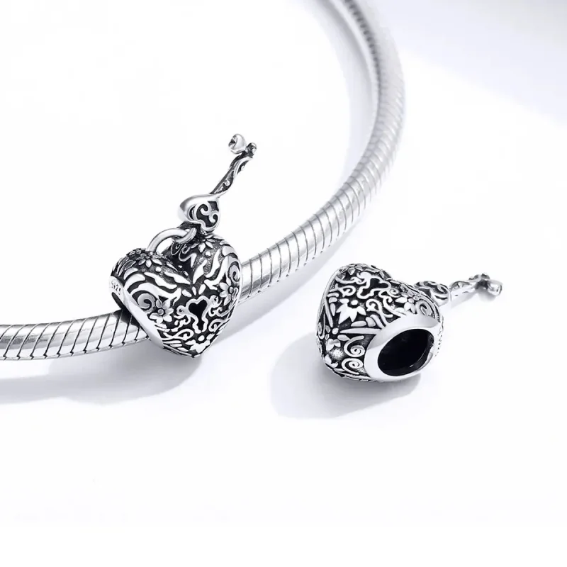 (zdjęcie do) Charms Typu Pandora Blokada serca - SCC1447 - Wyświetl 4