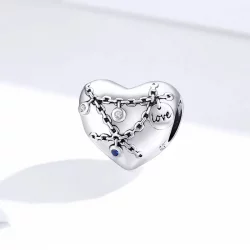 Charms Typu Pandora Blokada serca - SCC1538