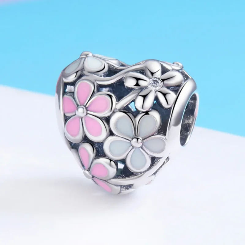 (zdjęcie do) Charms Typu Pandora Błogosławieństwo kwiatów - SCC761 - Wyświetl 2