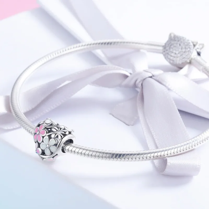 (zdjęcie do) Charms Typu Pandora Błogosławieństwo kwiatów - SCC761 - Wyświetl 3