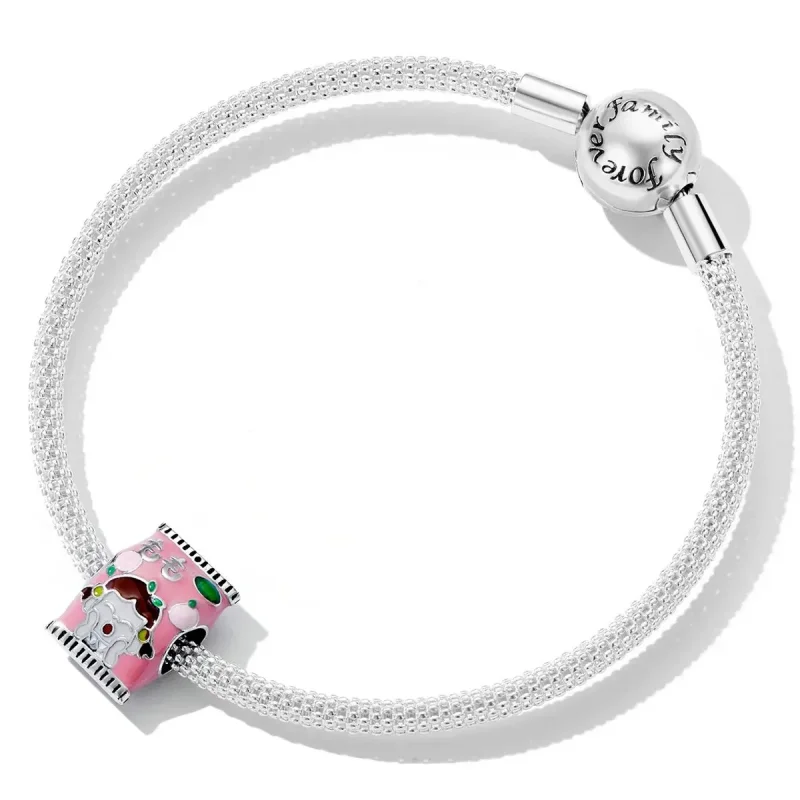 (zdjęcie do) Charms Typu Pandora Brzoskwiniowy Cukierek - SCC2198 - Wyświetl 5