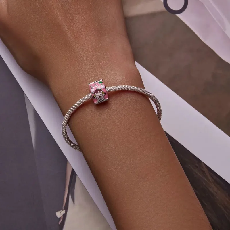 (zdjęcie do) Charms Typu Pandora Brzoskwiniowy Cukierek - SCC2198 - Wyświetl 6