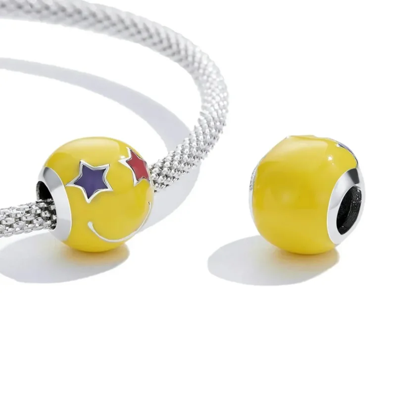 (zdjęcie do) Charms Typu Pandora Buźka gwiezdnego oka - SCC2190 - Wyświetl 3