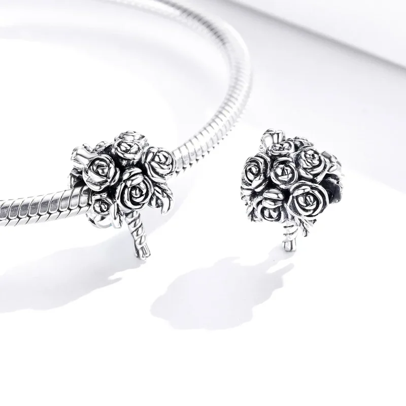 (zdjęcie do) Charms Typu Pandora Bukiet ślubny - SCC1566 - Wyświetl 4