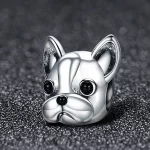 Charms Typu Pandora Buldog francuski - SCC315
