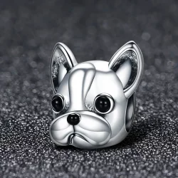 Charms Typu Pandora Buldog francuski - SCC315