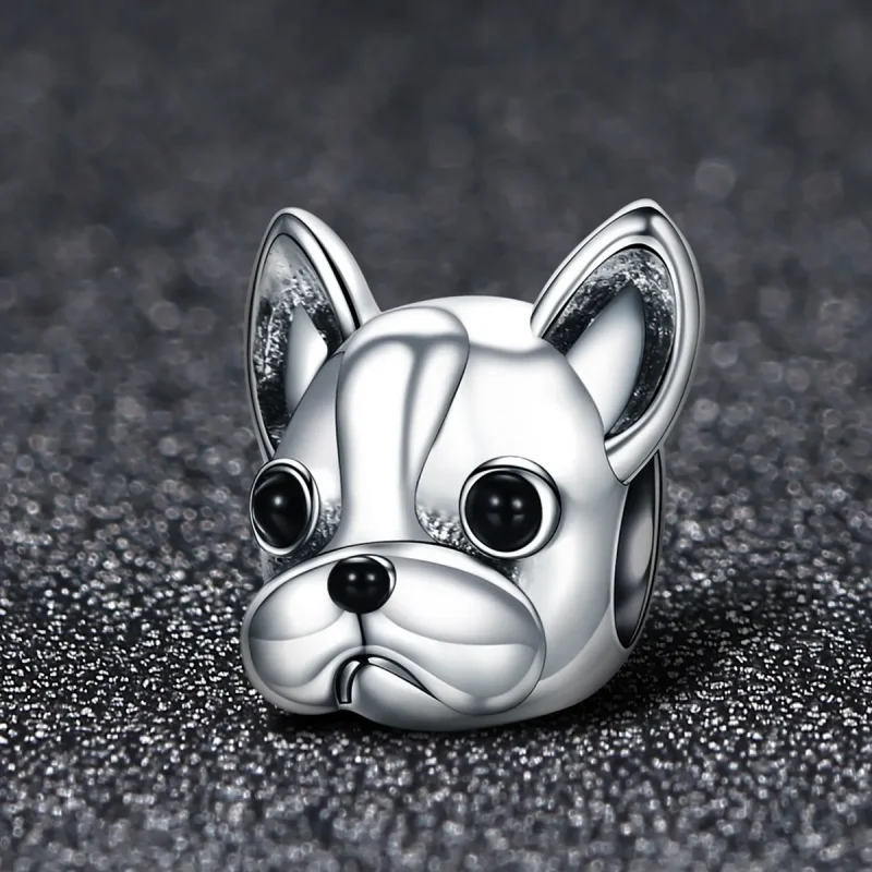 (zdjęcie do) Charms Typu Pandora Buldog francuski - SCC315 - Wyświetl 2
